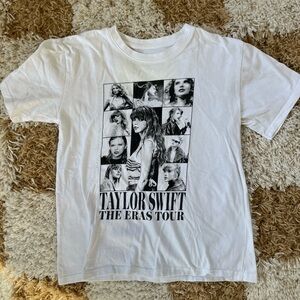 Taylor Swift White The Eras Tour Tee